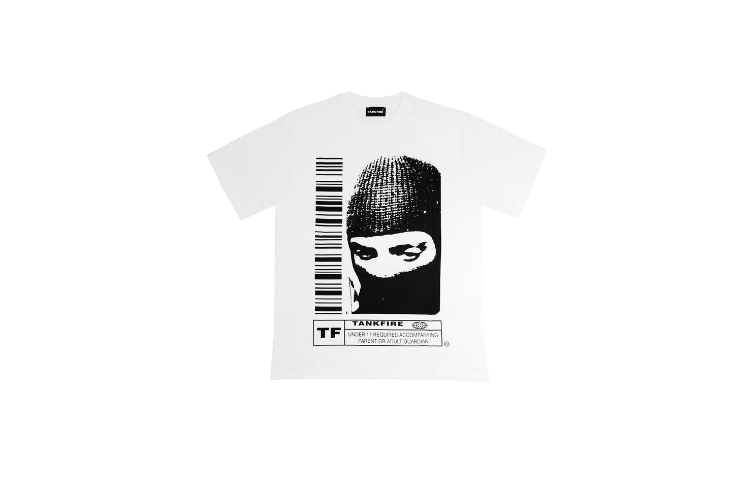 Masked White T-Shirt